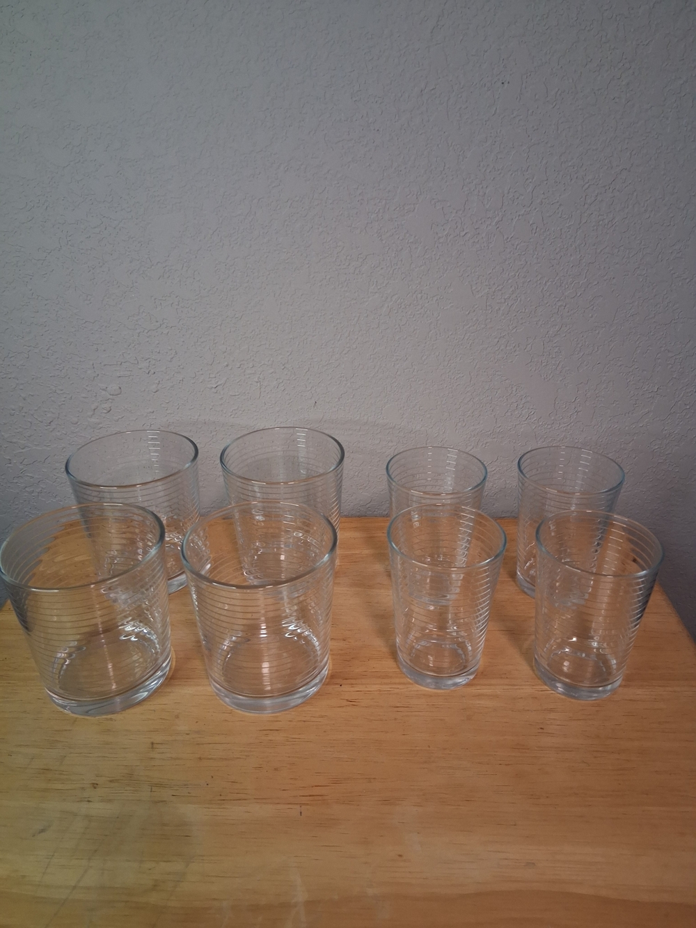 Surge Glassware Set of 8 – Old Fashioned 13oz + Juice Glasses 7oz Drinkware Set